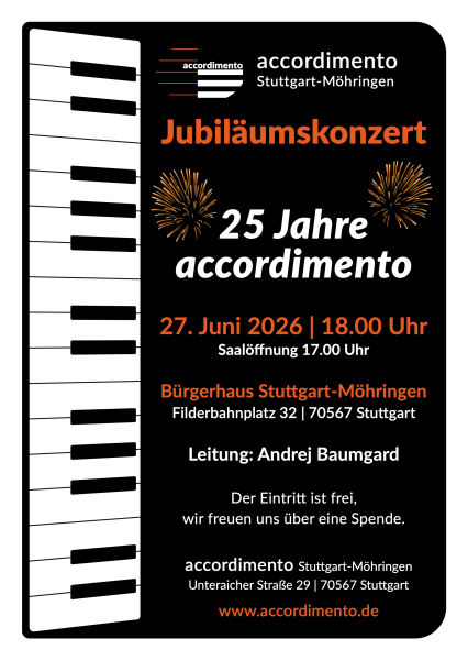 260627 Accordimento 25 Jahre